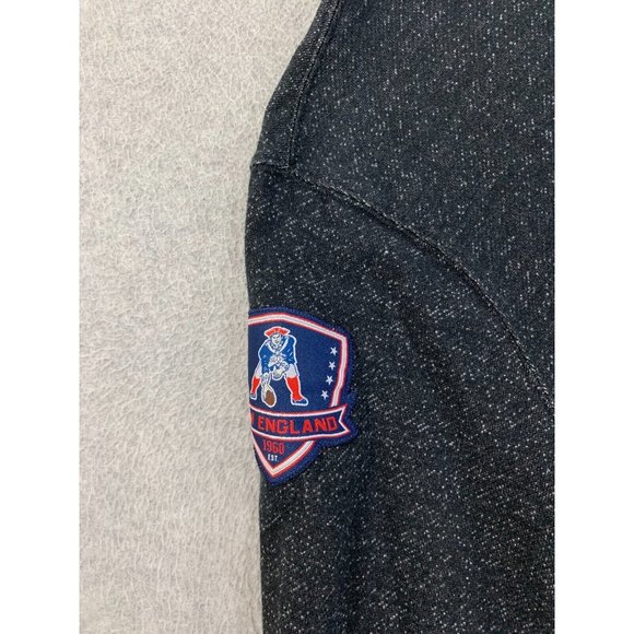 New England Patriots NFL Team Apparel L/S Shirt (Men's Large) Blue/Gray - Picture 7 of 13